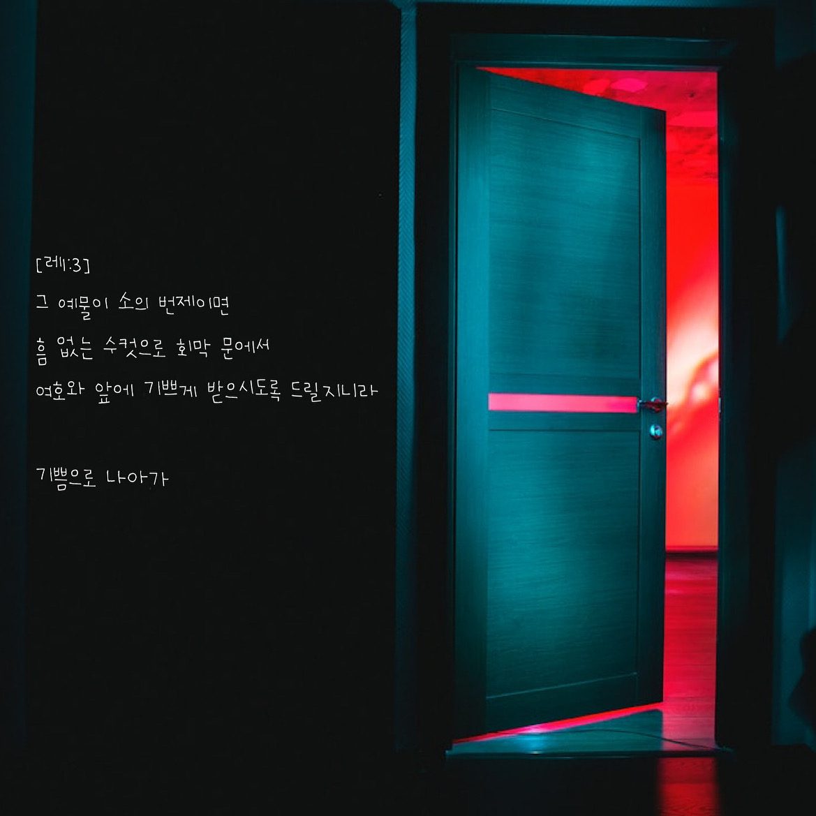 기쁨으로 나아가